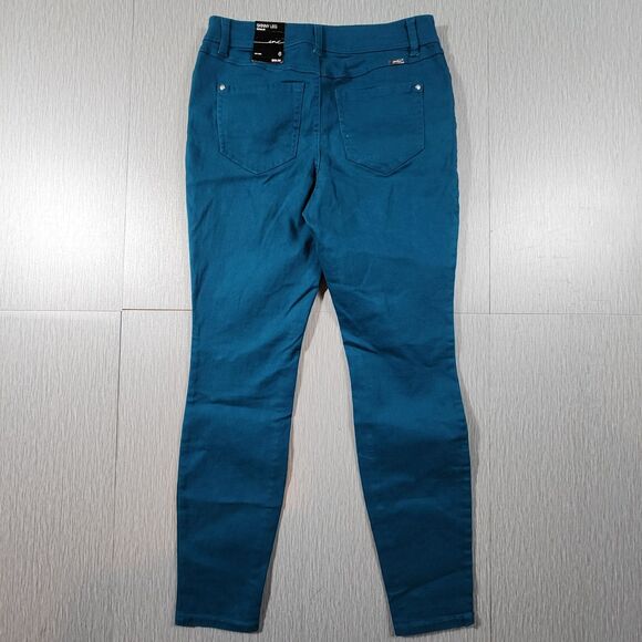 INC Jeans Womens Sz 6 Blue/Green Skinny Leg Regular Fit Mid Rise Stretch Denim - Picture 4 of 7